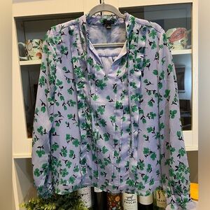 Ann Taylor Light Purple Blouse